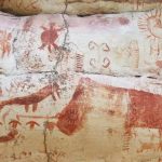 Artă rupestră în pădurea Amazoniană